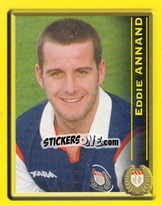 Sticker Eddie Annand - Scottish Premier League 1999-2000 - Panini