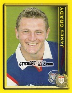 Sticker James Grady - Scottish Premier League 1999-2000 n. 113 - Panini