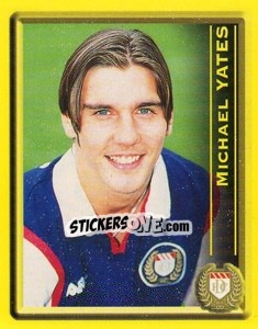 Cromo Michael Yates - Scottish Premier League 1999-2000 - Panini