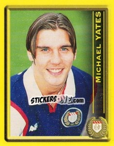 Sticker Michael Yates - Scottish Premier League 1999-2000 n. 116 - Panini