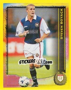 Sticker Steven Boyack (Fans' Superstar) - Scottish Premier League 1999-2000 n. 117 - Panini