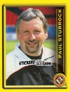 Cromo Paul Sturrock (Manager) - Scottish Premier League 1999-2000 - Panini