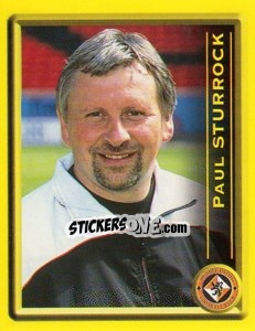 Sticker Paul Sturrock (Manager) - Scottish Premier League 1999-2000 n. 124 - Panini