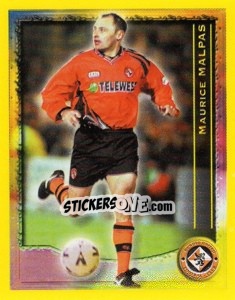 Cromo Maurice Malpas (The Skipper) - Scottish Premier League 1999-2000 - Panini