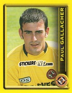 Sticker Paul Gallacher - Scottish Premier League 1999-2000 n. 129 - Panini