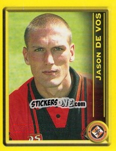 Sticker Jason De Vos - Scottish Premier League 1999-2000 n. 133 - Panini