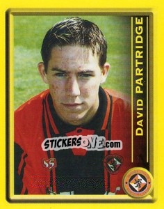 Cromo David Partridge - Scottish Premier League 1999-2000 - Panini