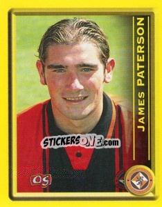 Sticker James Paterson - Scottish Premier League 1999-2000 n. 150 - Panini