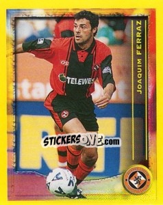 Sticker Joaquim Ferraz (Fans' Superstar) - Scottish Premier League 1999-2000 - Panini