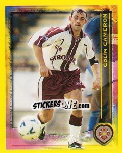 Cromo Colin Cameron (The Skipper) - Scottish Premier League 1999-2000 - Panini