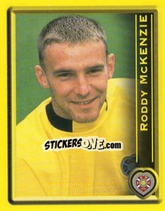 Cromo Roddy McKenzie - Scottish Premier League 1999-2000 - Panini