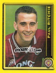Cromo Paul Ritchie - Scottish Premier League 1999-2000 - Panini