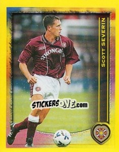 Sticker Scott Severin (Rising Star) - Scottish Premier League 1999-2000 - Panini