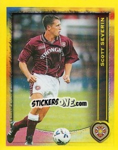 Sticker Scott Severin (Rising Star) - Scottish Premier League 1999-2000 n. 176 - Panini