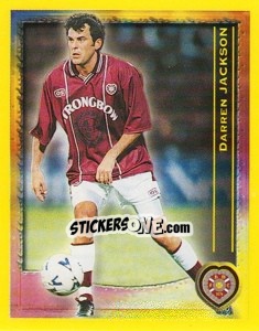 Sticker Darren Jackson (Key Player) - Scottish Premier League 1999-2000 n. 177 - Panini
