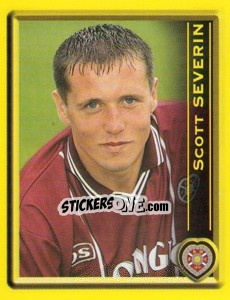 Sticker Scott Severin - Scottish Premier League 1999-2000 n. 180 - Panini