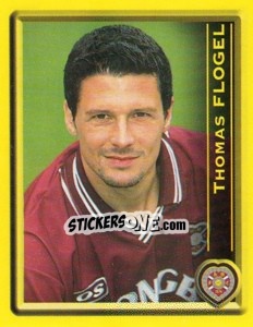 Sticker Thomas Flogel - Scottish Premier League 1999-2000 n. 185 - Panini