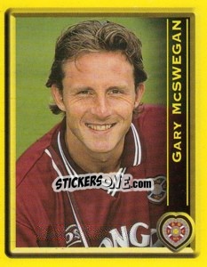 Cromo Gary McSwegan - Scottish Premier League 1999-2000 - Panini