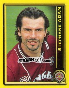 Sticker Stephane Adam - Scottish Premier League 1999-2000 - Panini