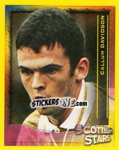 Sticker Callum Davidson - Scottish Premier League 1999-2000 - Panini