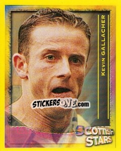 Sticker Kevin Gallacher - Scottish Premier League 1999-2000 - Panini