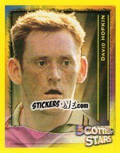 Cromo David Hopkin - Scottish Premier League 1999-2000 - Panini