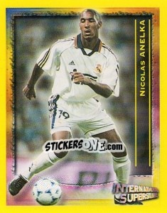 Sticker Nicolas Anelka - Scottish Premier League 1999-2000 n. 213 - Panini