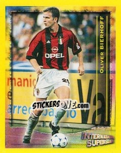 Sticker Oliver Bierhoff - Scottish Premier League 1999-2000 n. 214 - Panini