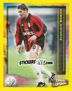 Figurina Zvonimir Boban - Scottish Premier League 1999-2000 - Panini