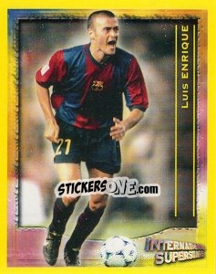 Figurina Luis Enrique - Scottish Premier League 1999-2000 - Panini