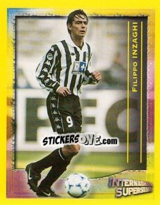 Sticker Filippo Inzaghi - Scottish Premier League 1999-2000 n. 220 - Panini
