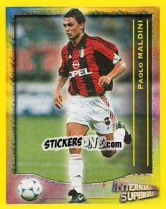 Figurina Paolo Maldini - Scottish Premier League 1999-2000 - Panini