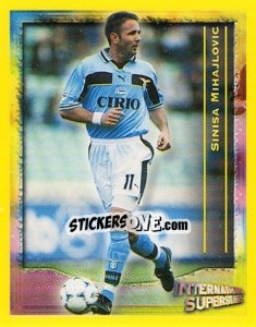 Figurina Sinisa Mihajlovic - Scottish Premier League 1999-2000 - Panini