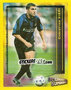 Sticker Christian Vieri - Scottish Premier League 1999-2000 n. 231 - Panini