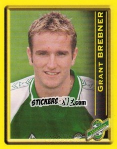 Cromo Grant Brebner - Scottish Premier League 1999-2000 - Panini