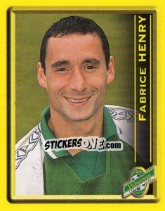 Sticker Fabrice Henry - Scottish Premier League 1999-2000 n. 261 - Panini