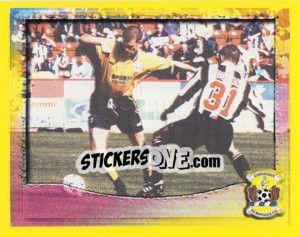 Figurina Blue And White Dynamite (Magic Moment) - Scottish Premier League 1999-2000 n. 275 - Panini