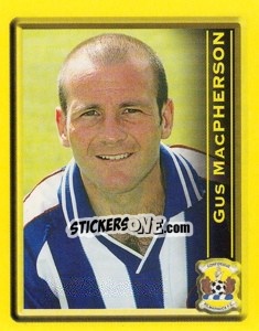 Cromo Gus MacPherson - Scottish Premier League 1999-2000 - Panini