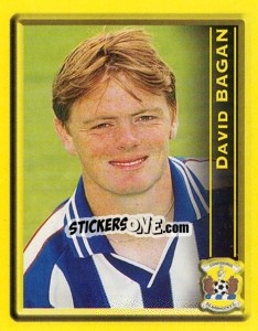 Sticker David Bagan - Scottish Premier League 1999-2000 n. 304 - Panini