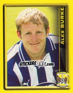 Cromo Alex Burke - Scottish Premier League 1999-2000 - Panini