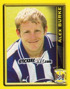 Sticker Alex Burke - Scottish Premier League 1999-2000 n. 305 - Panini
