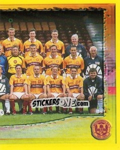 Figurina Team Group - Scottish Premier League 1999-2000 - Panini