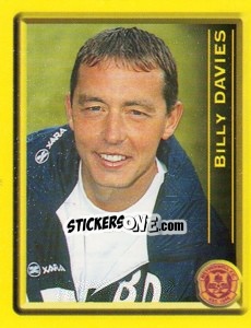 Cromo Billy Davies (Manager) - Scottish Premier League 1999-2000 - Panini