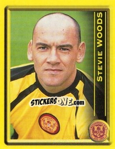 Cromo Stevie Woods - Scottish Premier League 1999-2000 - Panini