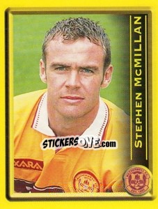 Cromo Stephen McMillan - Scottish Premier League 1999-2000 - Panini