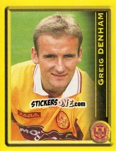 Sticker Greig Denham - Scottish Premier League 1999-2000 n. 324 - Panini