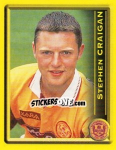 Cromo Stephen Craigan - Scottish Premier League 1999-2000 - Panini