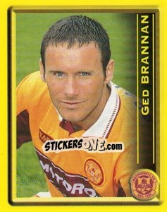 Sticker Ged Brannan - Scottish Premier League 1999-2000 - Panini