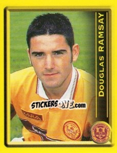 Cromo Douglas Ramsay - Scottish Premier League 1999-2000 - Panini