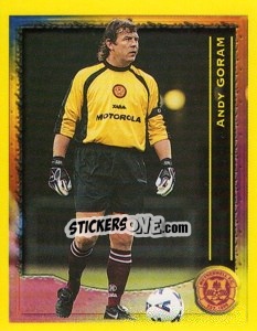Sticker Andy Goram (Fans' Superstar) - Scottish Premier League 1999-2000 n. 336 - Panini